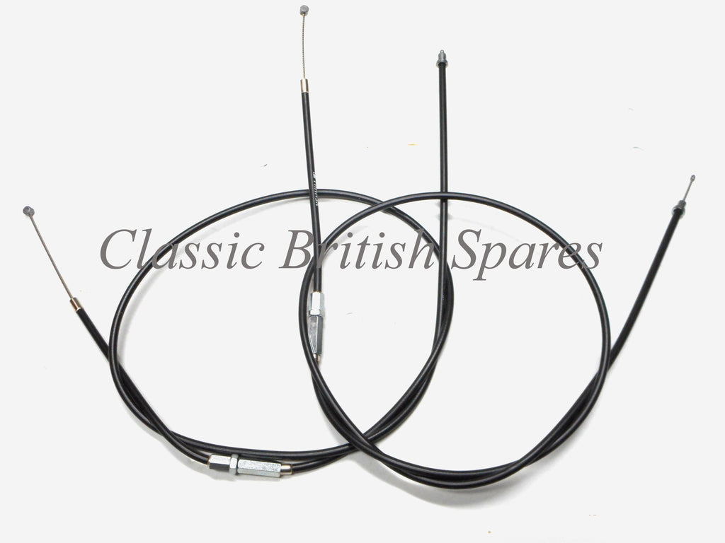 Triumph 650 / 750 Dual Throttle Cables (2) - 60-1819 - 1968-76 -Venhill