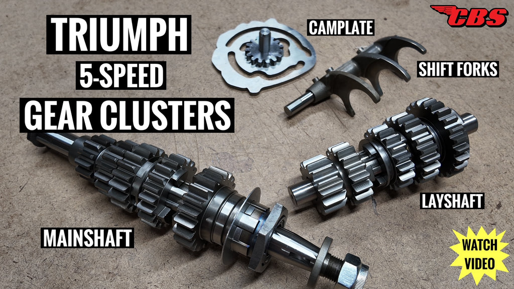 Triumph 5-Speed Gear Clusters