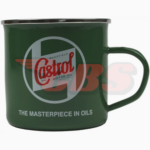 Tin Mug By Castrol Classics