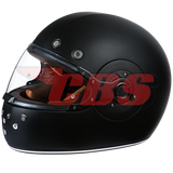 Daytona Retro Helmet - Flat Black