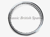 Triumph Rear Chrome Rim WM3 X 18  37-1007 - Central