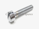 BSA Metal Gas Tank Badge Mounting Screw (1) - 82-8250 - 1968-70 - A65 / B25 / C25 / B44SS